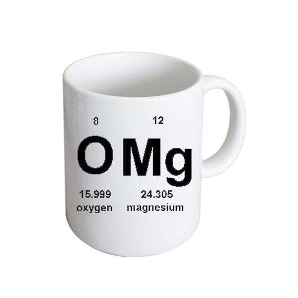 Funny Mug – OMG Periodic Table Design Cup | Ashton and Finch
