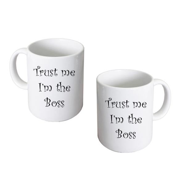 Boss Mug – Trust Me I’m the Boss Coffee Cup | Ashton and Finch