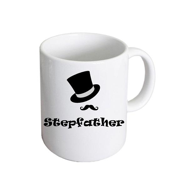 Wedding Mug – Stepfather Top Hat and Moustache Cup | Ashton and Finch