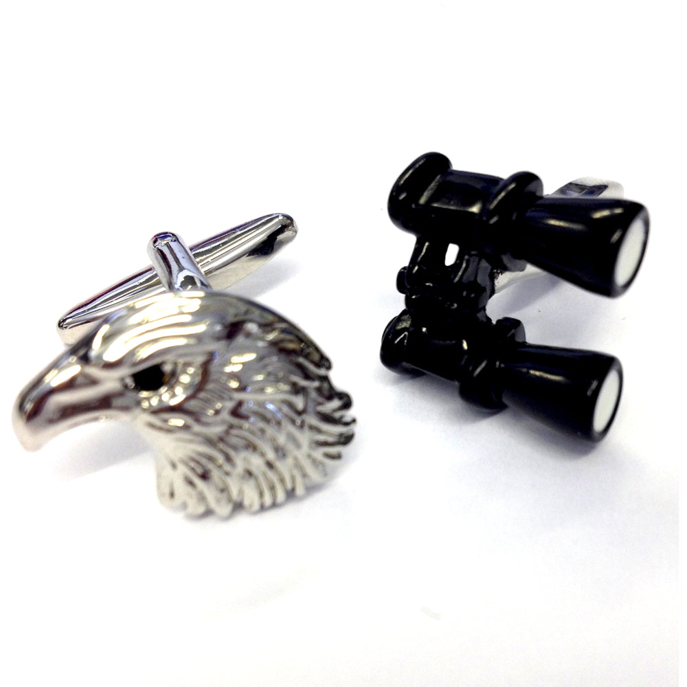 TWITCHERS Bird watching Cufflink Set | Ashton and Finch