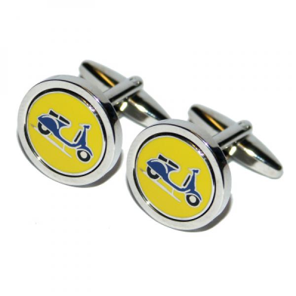 Blue Scooter MOD Cufflinks | Ashton and Finch