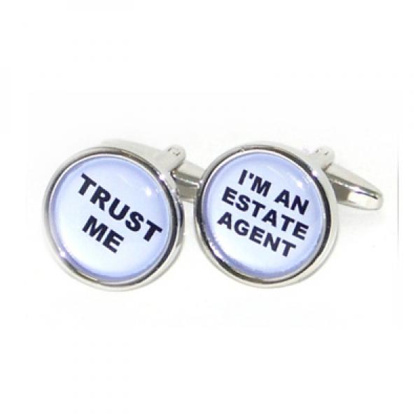 Trust me I'm an Estate Agent Cufflinks | Ashton and Finch