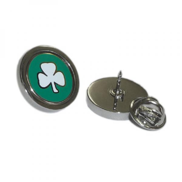 Irish Shamrock Design Lapel Pin Badge