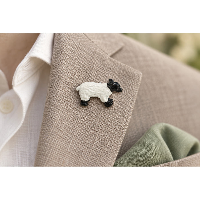 3D Sheep Lapel Pin Badge Ajtp36 1