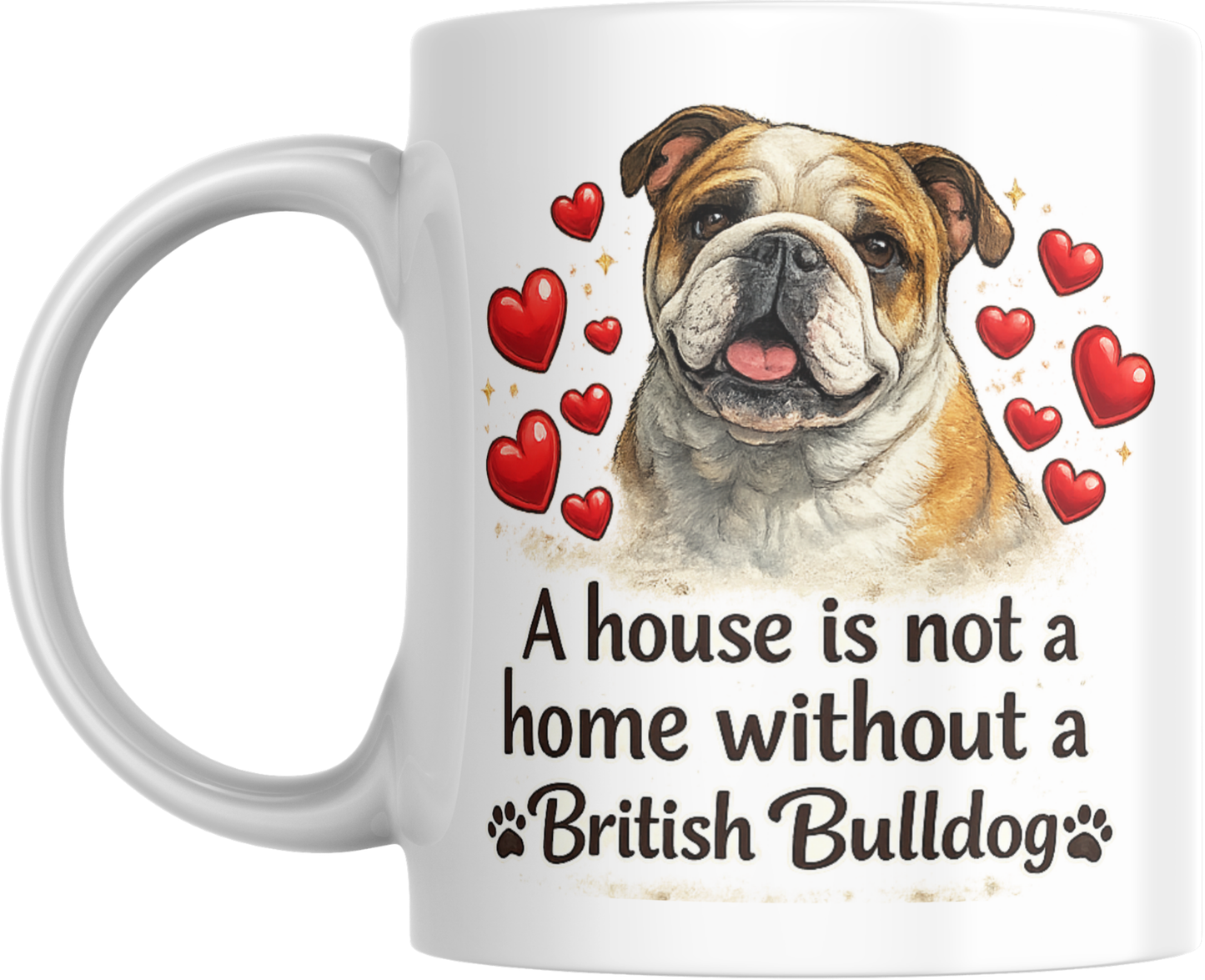 Bulldog Mug – Bulldog Dog Design - Ashton and Finch