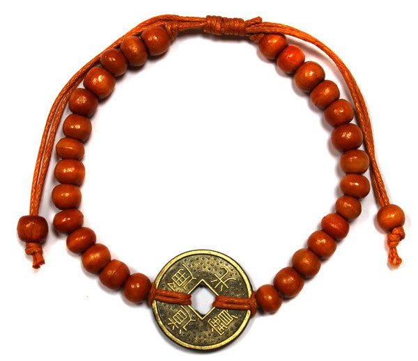 Orange Good Luck Feng Shui Bracelet