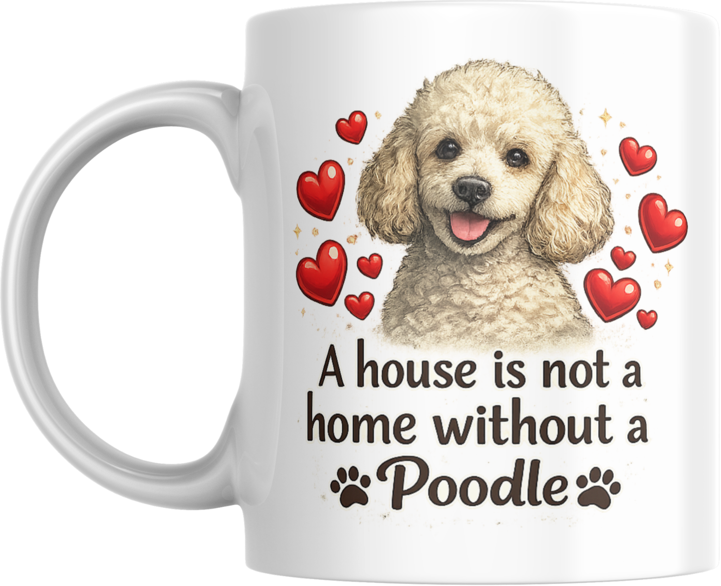 Poodle Mug – Poodle Dog Design _ Ashton and Finch