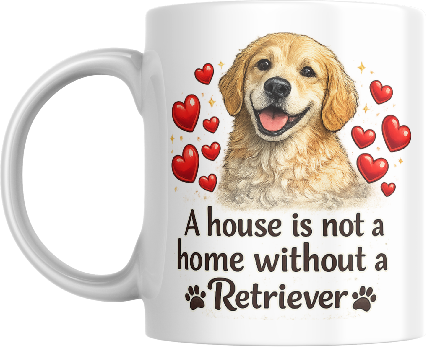 Retriever Mug – Retriever Dog Design - Ashton and Finch