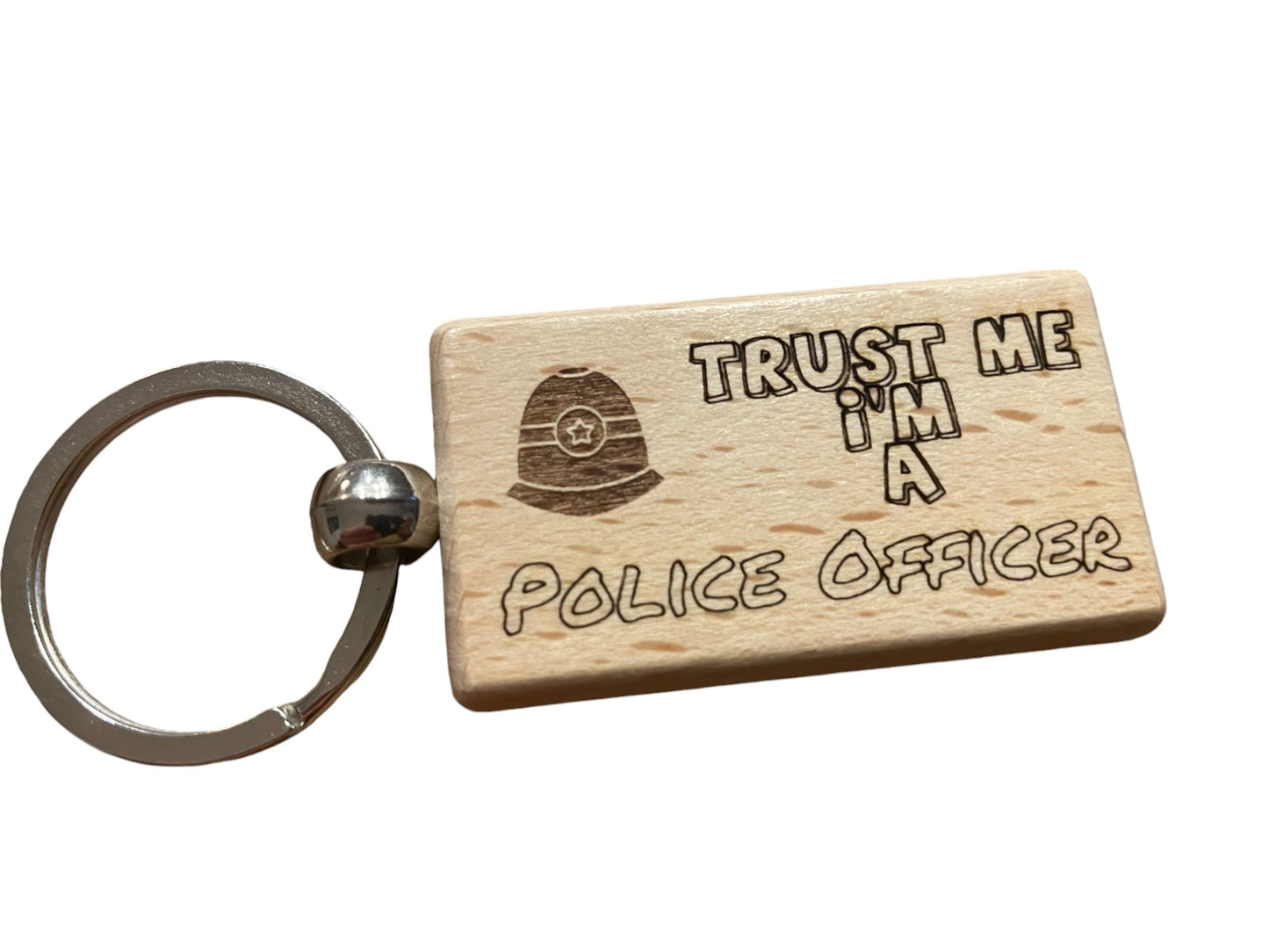 Trust Me, I'm a Police Officer Keyring Gift | Ashton and Finch