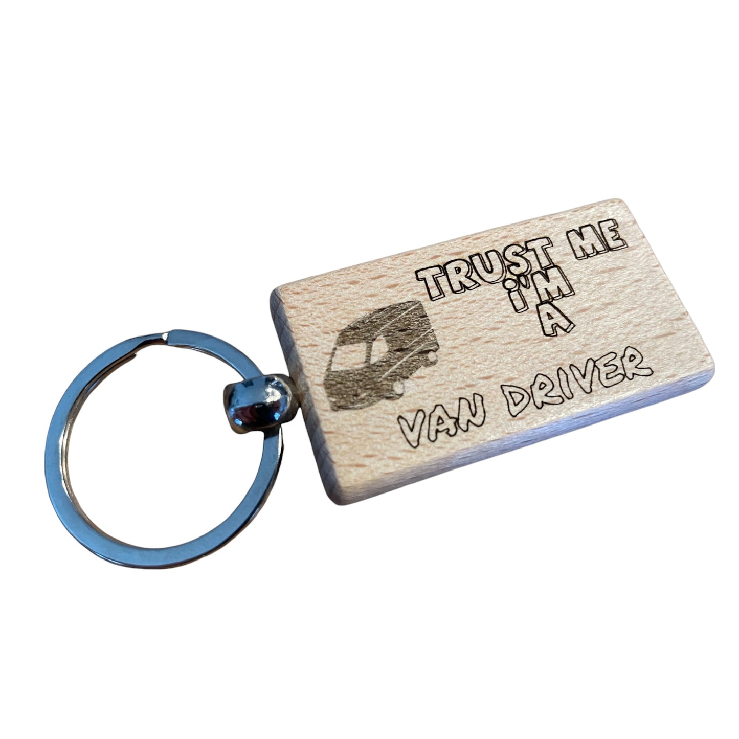 Trust Me, I'm a Van Driver Keyring Gift | Ashton and Finch