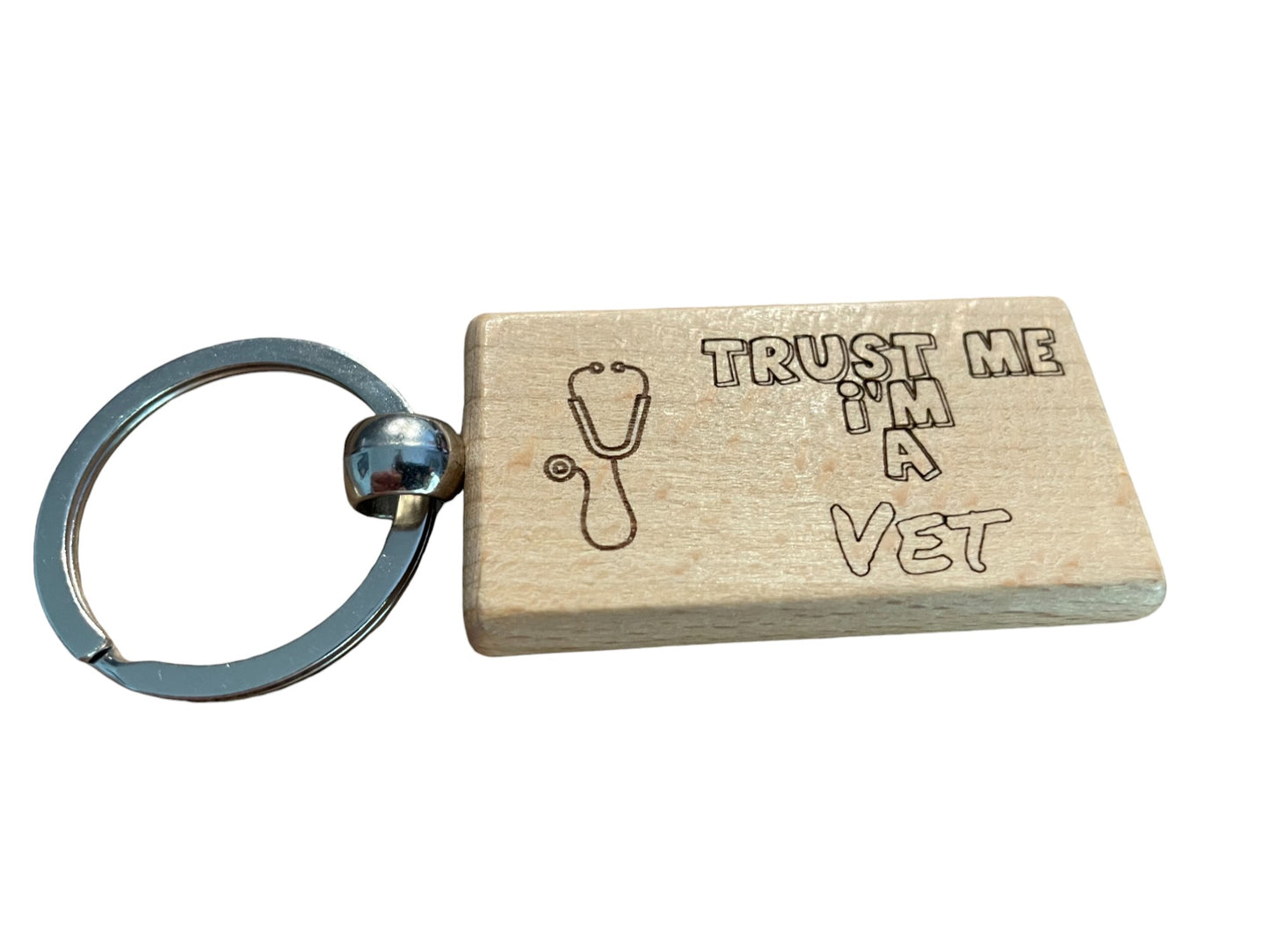 Trust Me, I'm a Vet Keyring Gift | Ashton and Finch