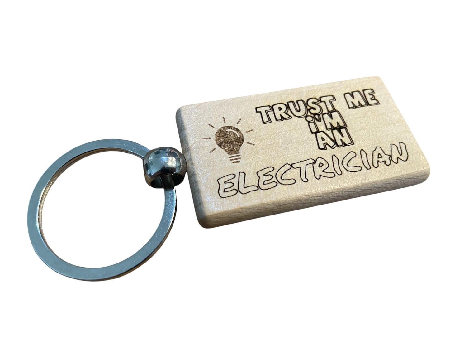 Trust Me, I'm an Electrician Keyring Gift | Ashton and Finch