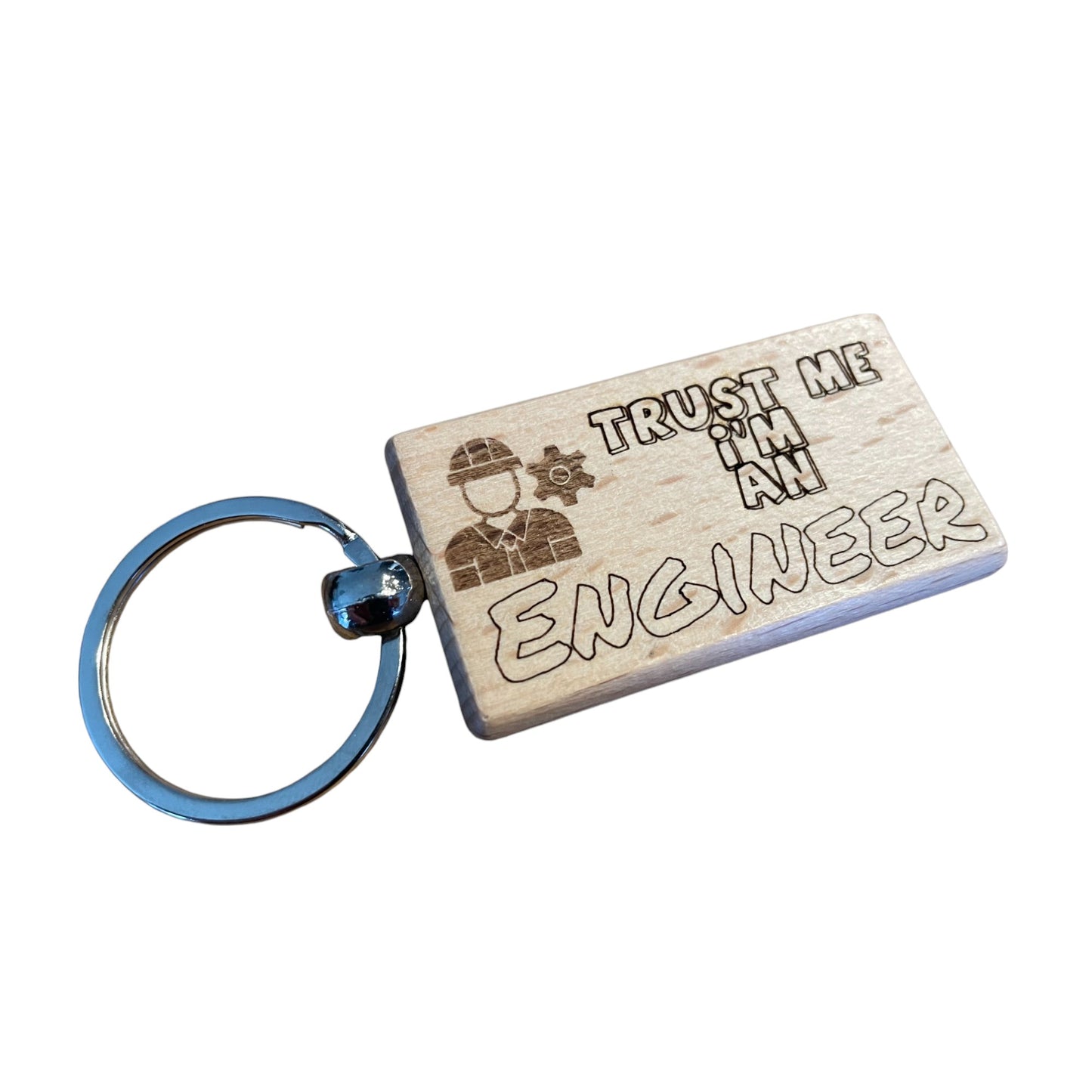 Trust Me, I'm an Engineer Keyring Gift | Ashton and Finch