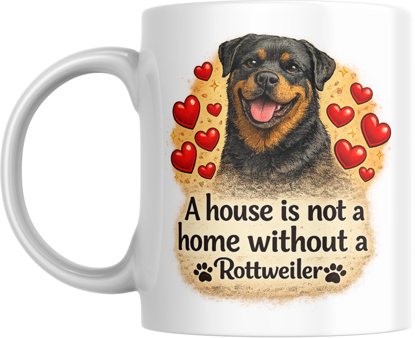 Rottweiler Mug – Rottweiler Dog Design