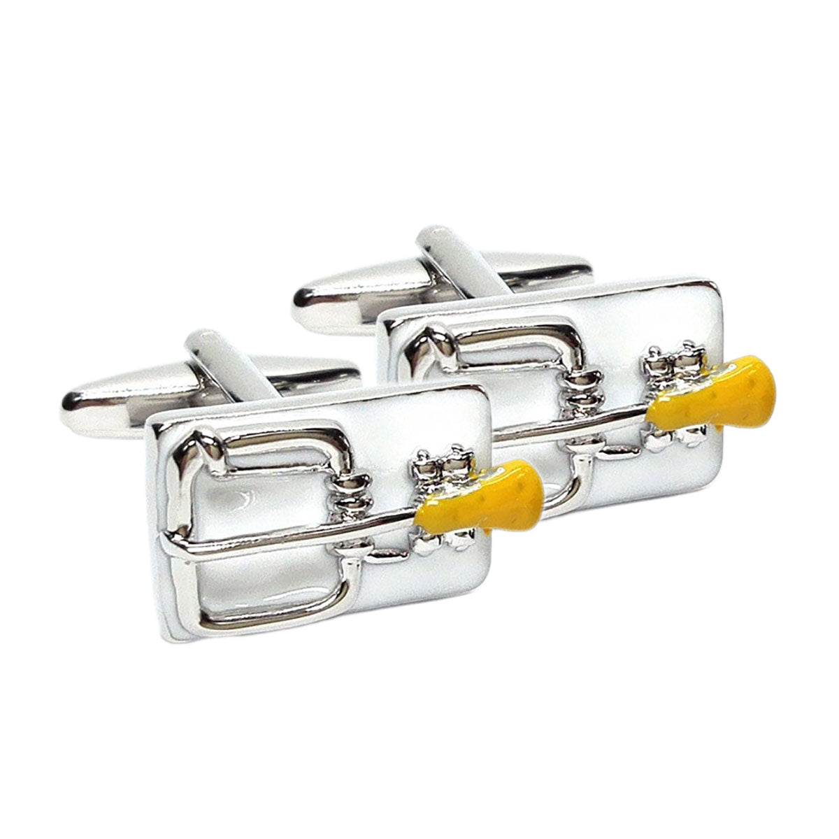 Cheese baited Mousetrap Cufflinks | Ashton and Finch