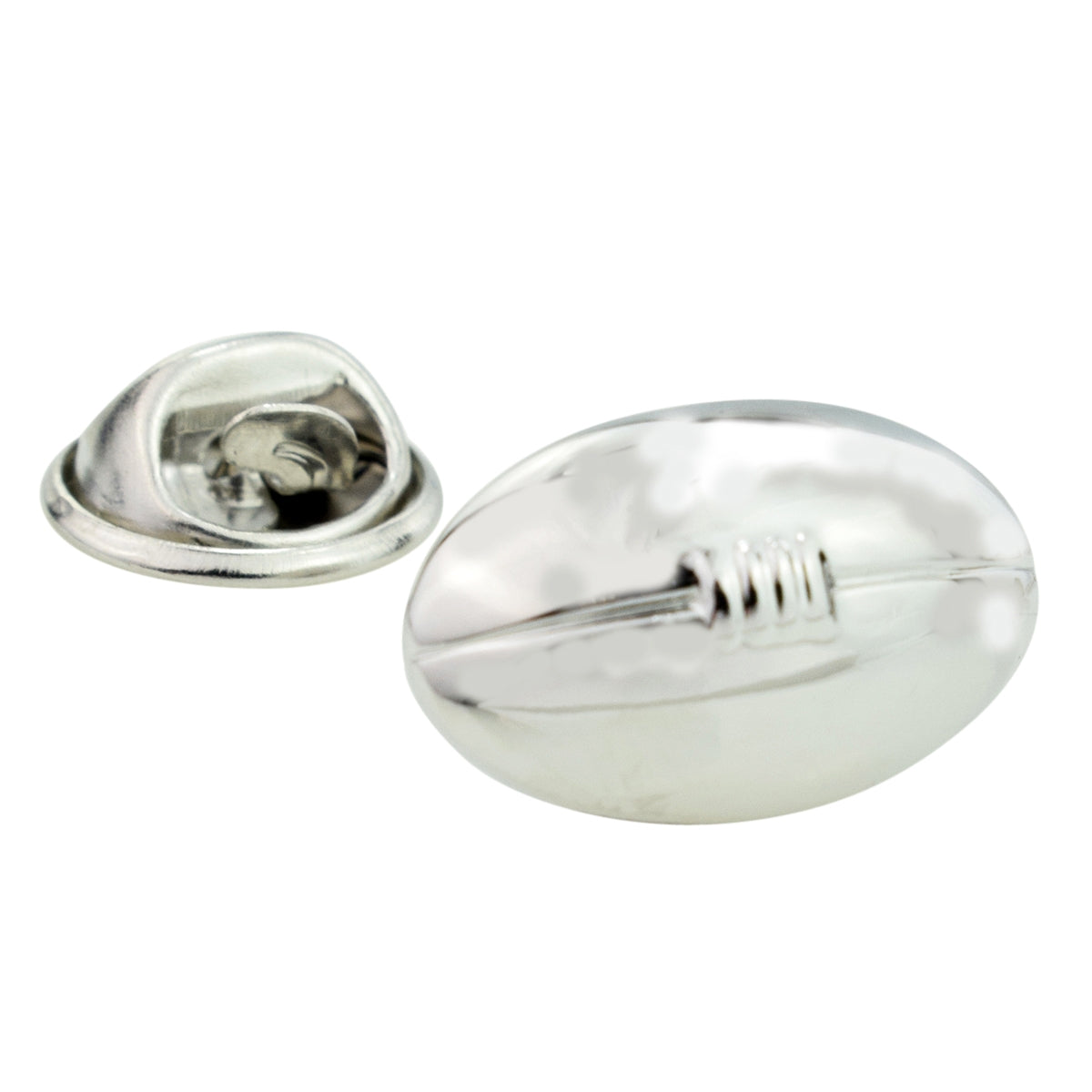 Rugby Ball Sport Lapel Pin Badge (AJTP53)