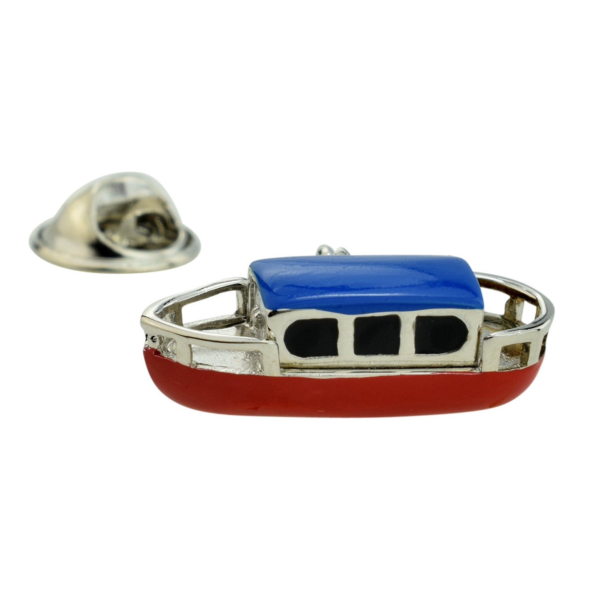 Canal Narrowboat Barge Lapel Pin Badge