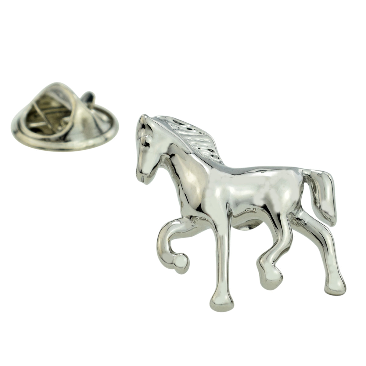 Prancing Horse Lapel Pin Badge