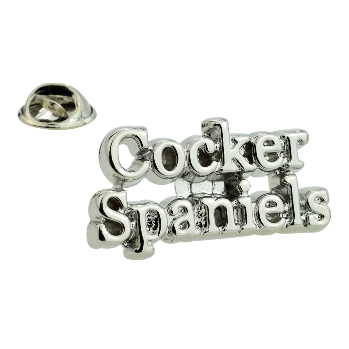 Dog Lover Cocker Spaniels Lapel Pin Badge