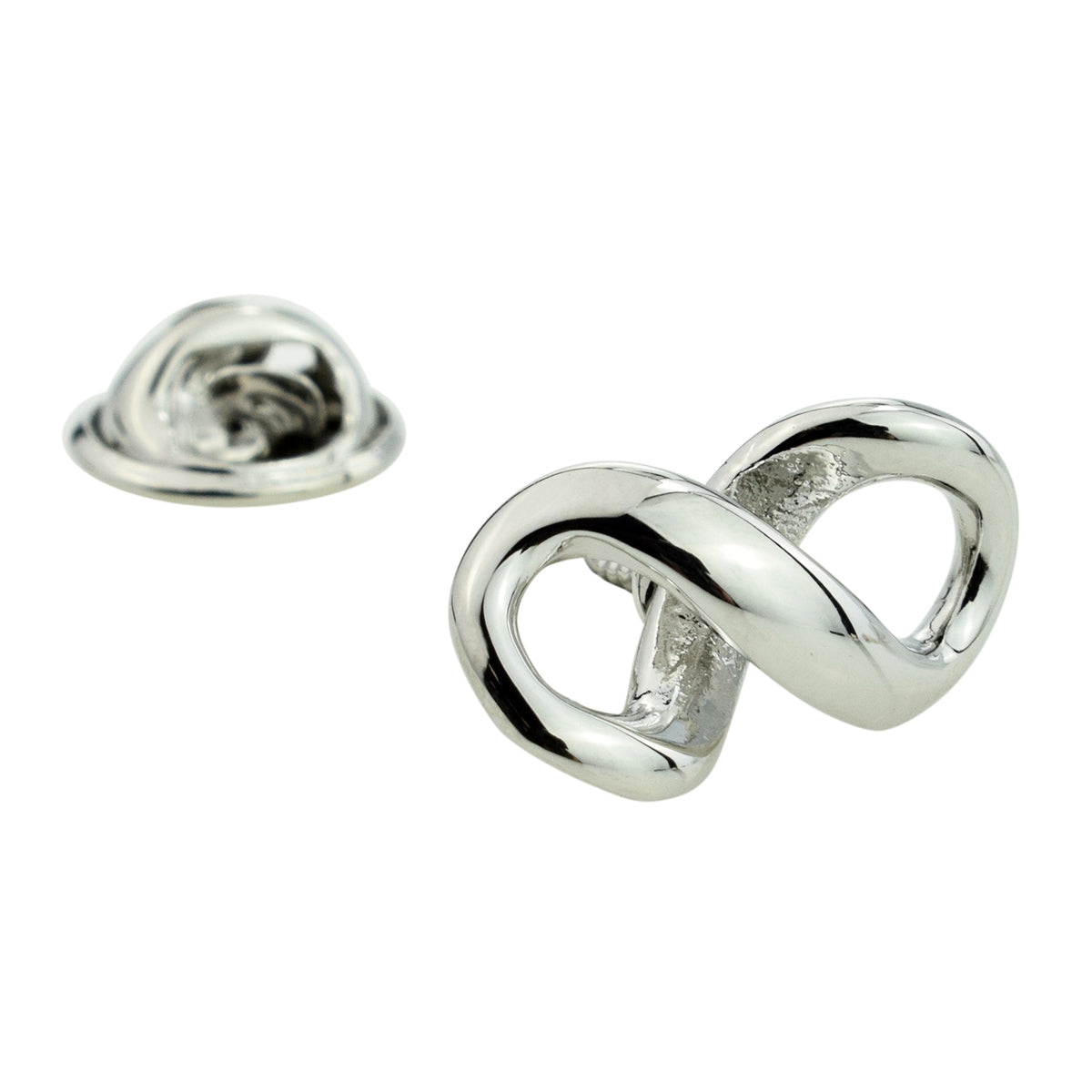 Infinity symbol Lapel Pin Badge