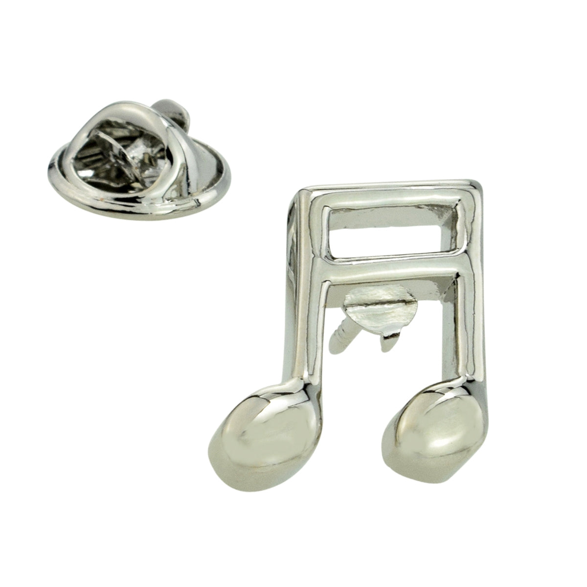 Quaver Music Note Lapel Pin Badge.