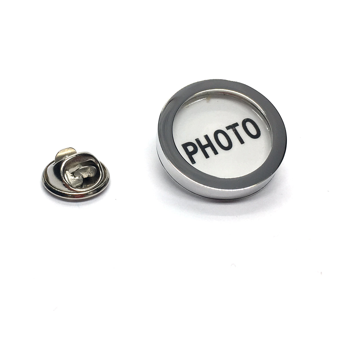 Photo Holder / Photo Frame Lapel Pin Badge