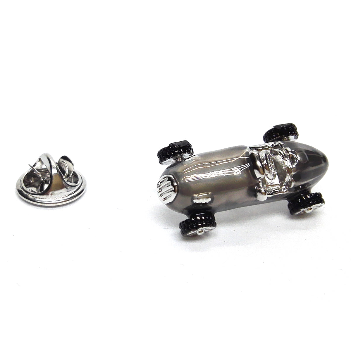 Retro Old Style Racing Car Lapel Pin Badge