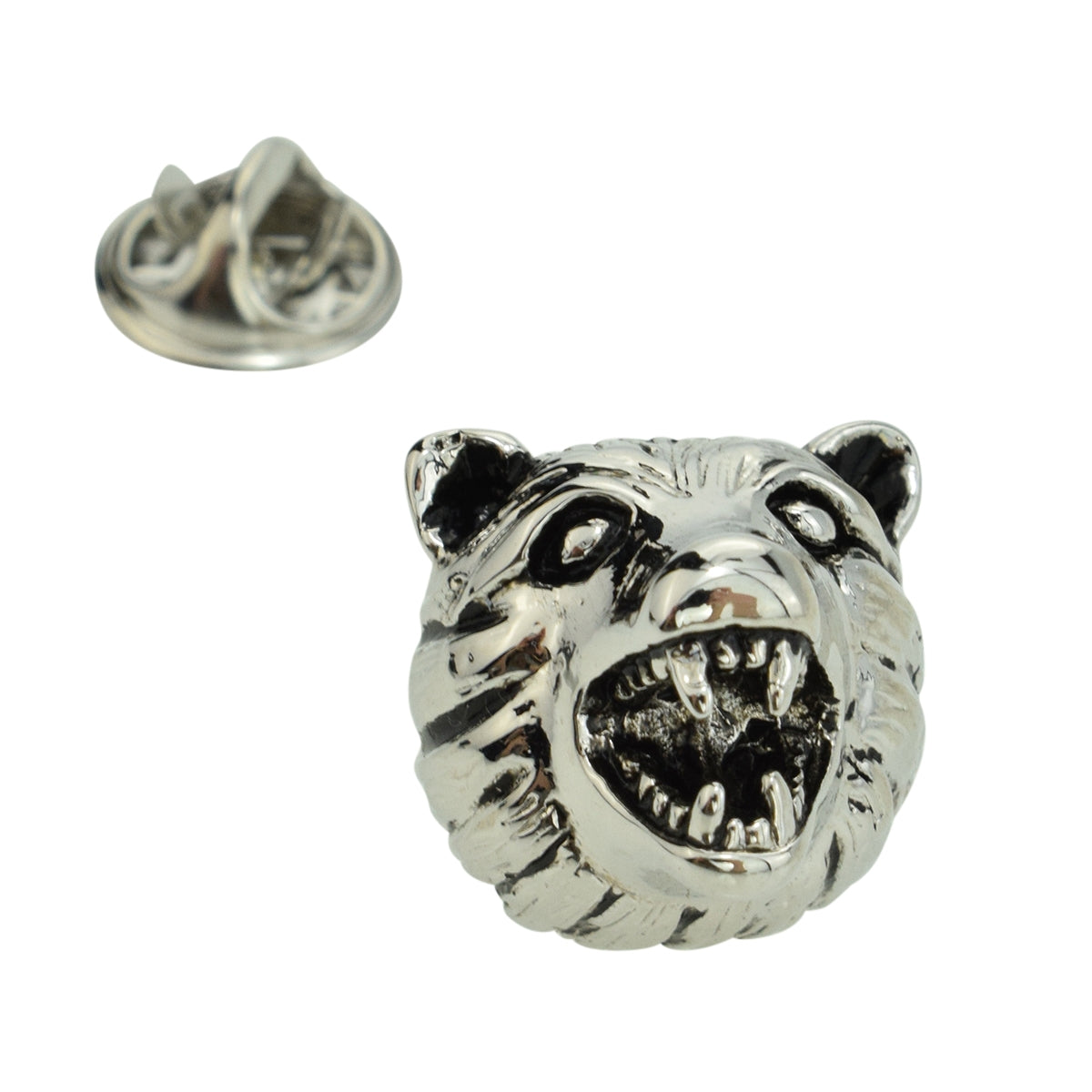 Bears Head Lapel Pin Badge