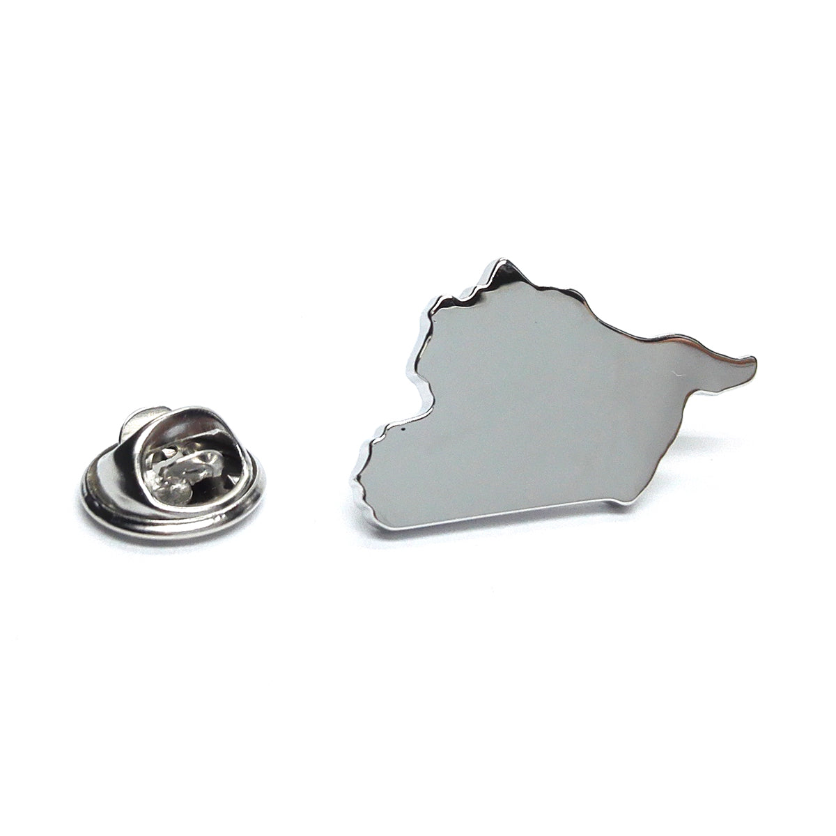 Syria Outline Map Lapel Pin Badge