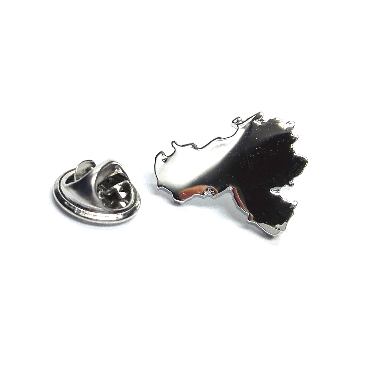 Venezuela Outline Map Lapel Pin Badge