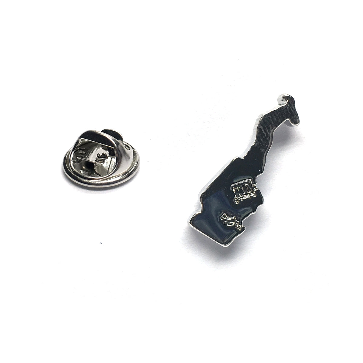 Outline Map of Monaco Lapel Pin Badge