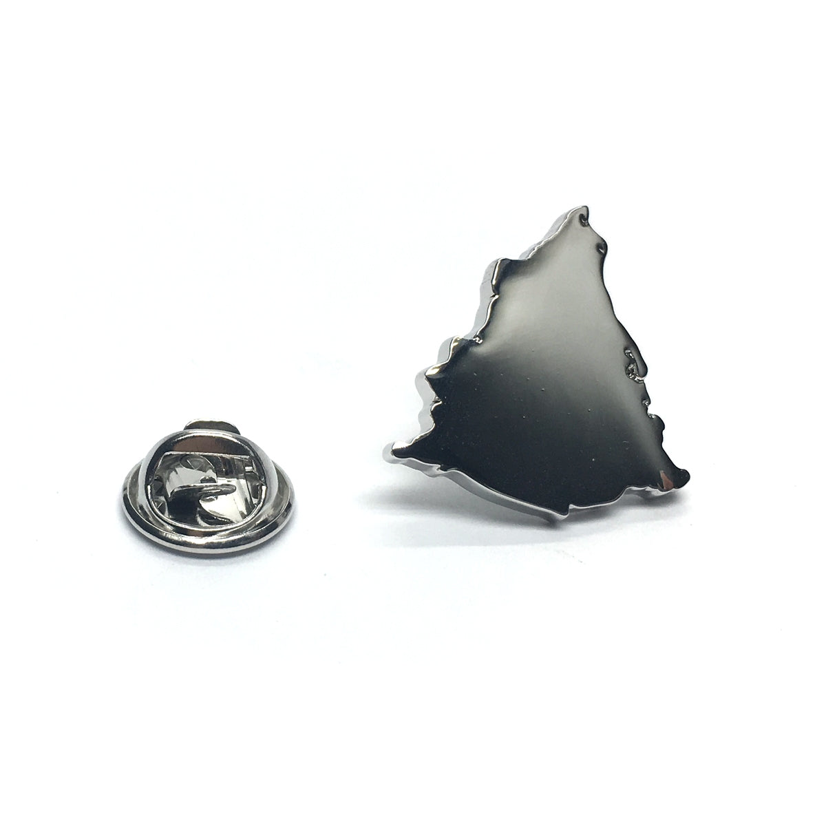 Outline Map of Nicaragua Lapel Pin Badge