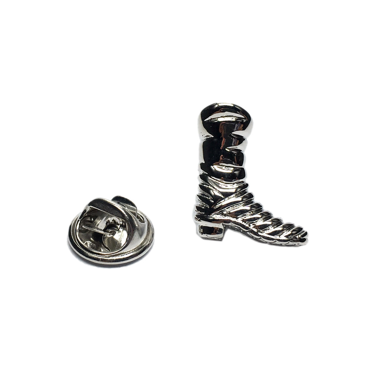 Cowboy Boot Design Lapel Pin Badge
