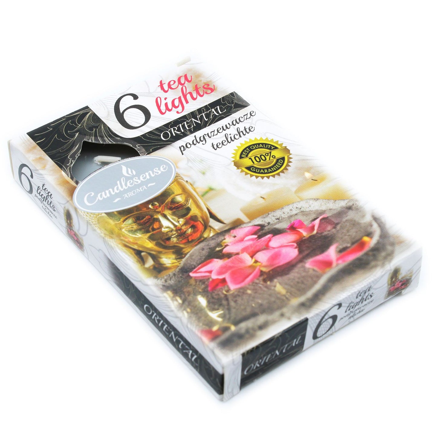 Set of 6 Scented Tealights Oriental