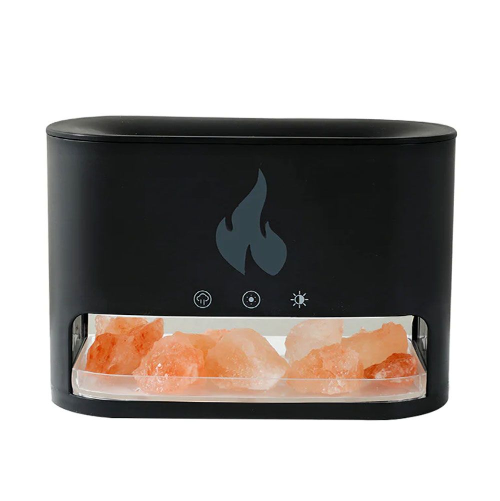 White Blaze Salt Flame Effect Aroma Diffuser