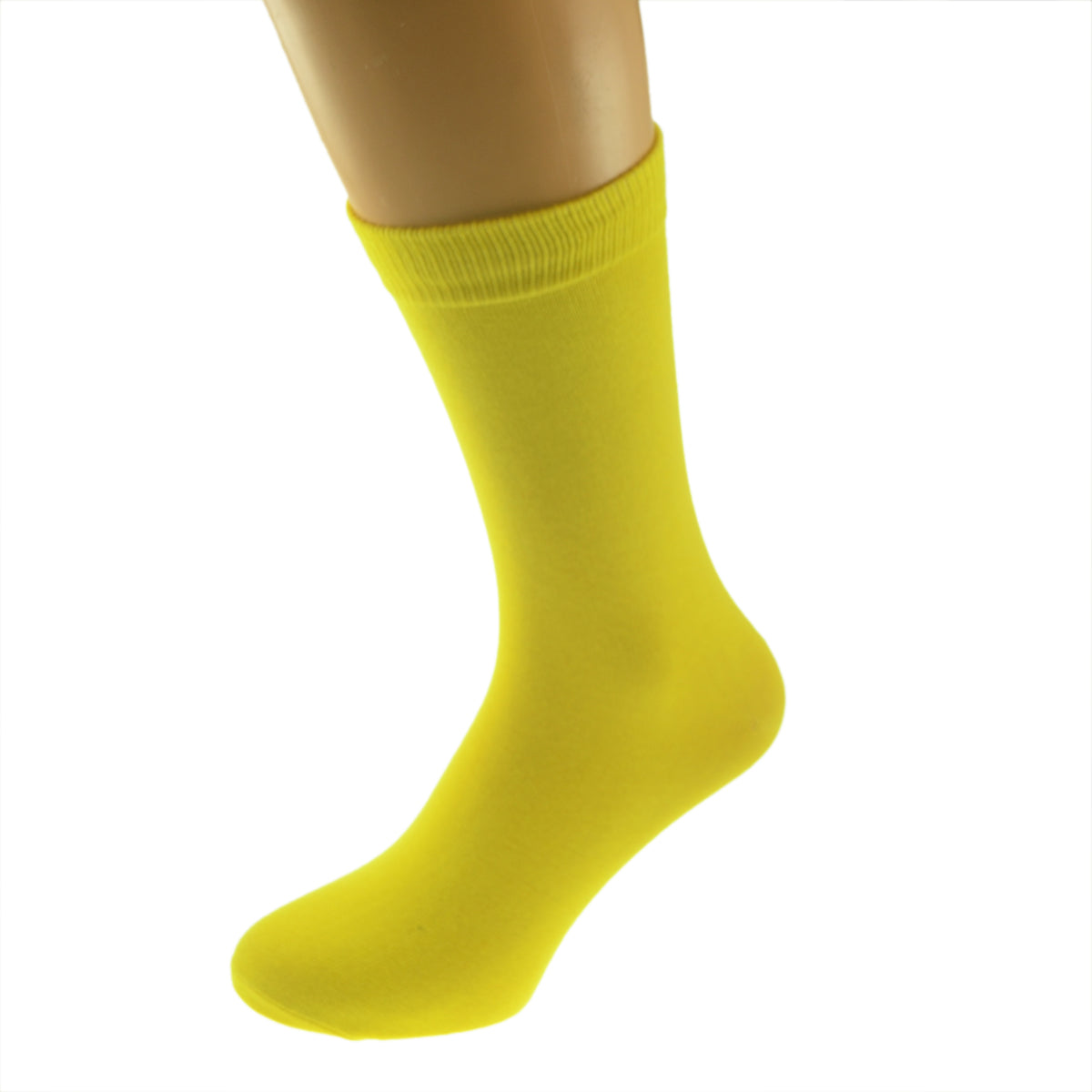Daffodil Yellow Plain Socks| Ashton and Finch