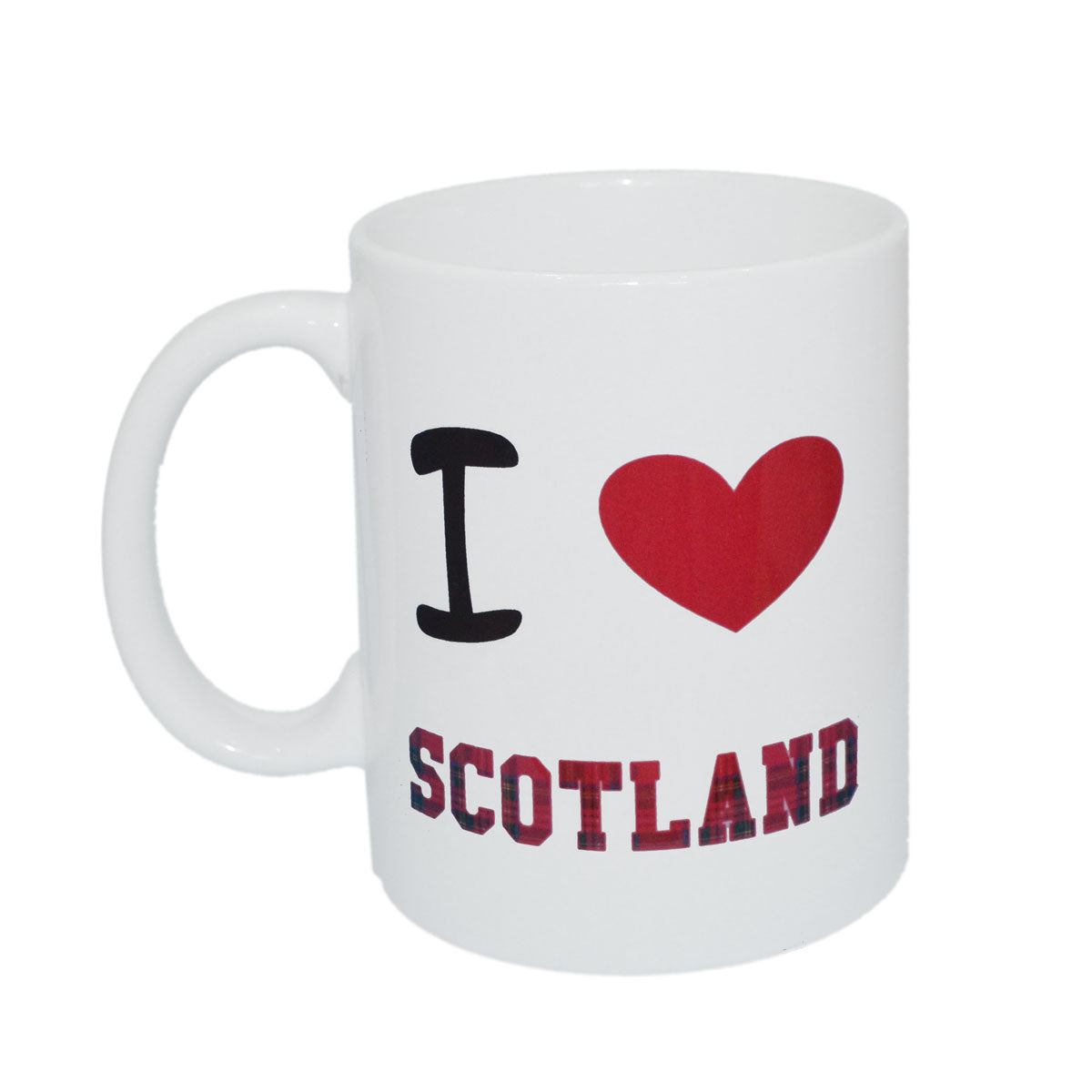 Scotland Mug – I Love Royal Stewart Tartan Cup | Ashton and Finch