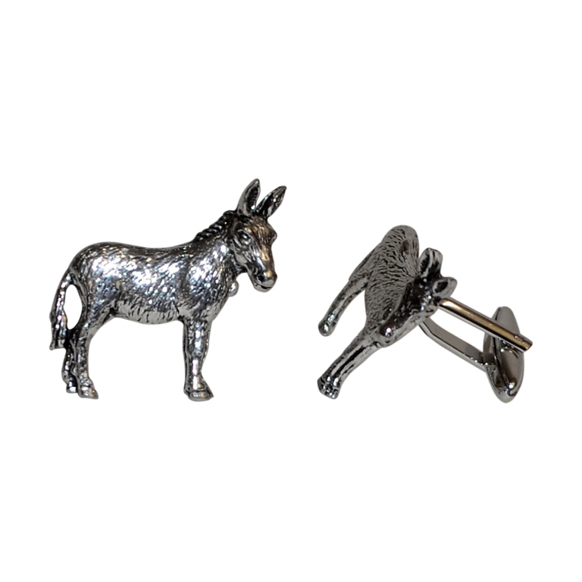 English Made Donkeys Pewter Cufflinks | Ashton and Finch