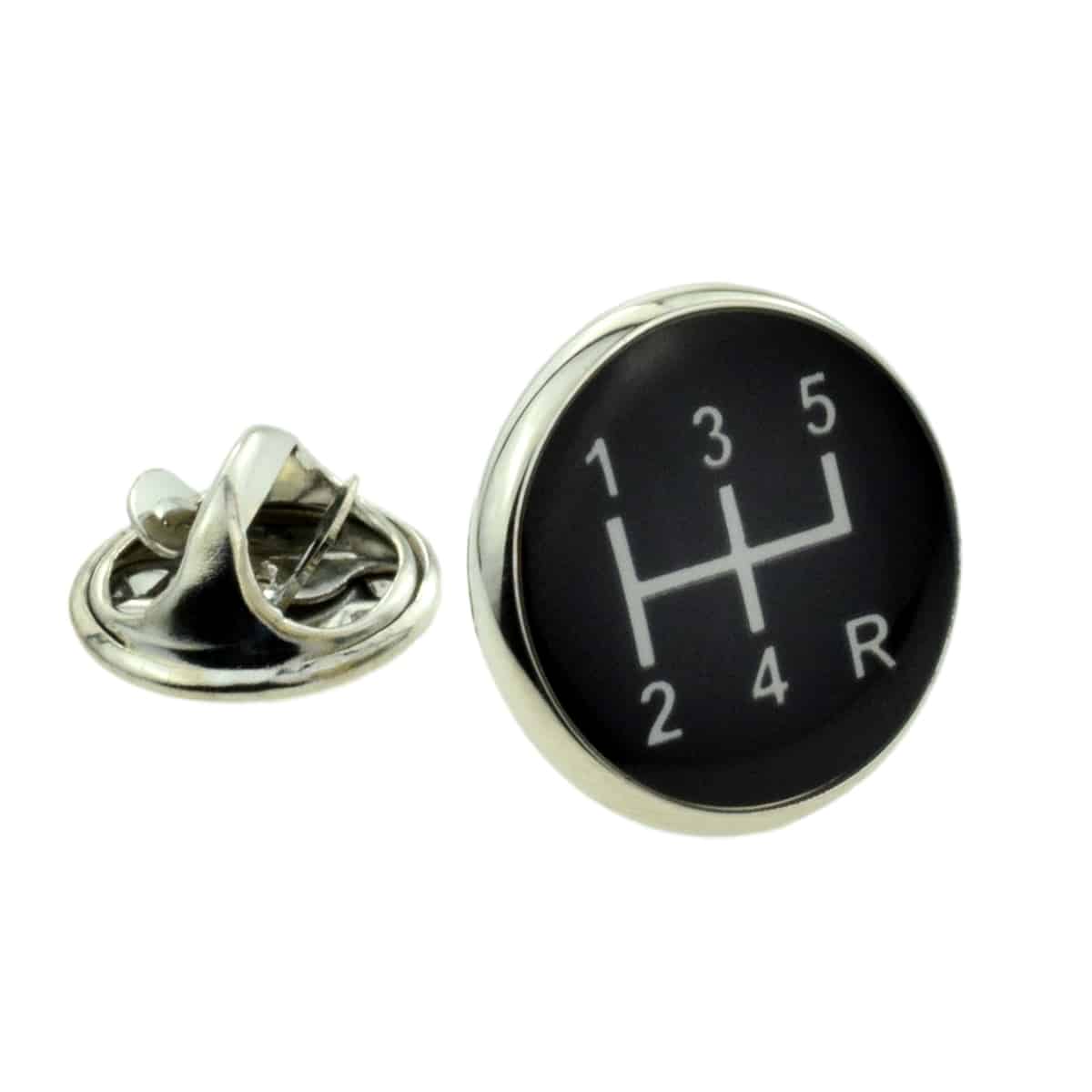 Gear stick Lapel Pin Badge