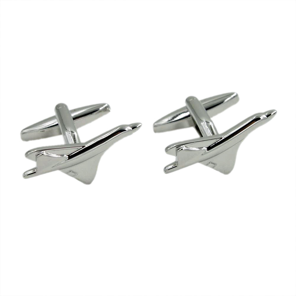 Concorde Aeroplane Aircraft Plane Pilots Cufflinks | Ashton and Finch