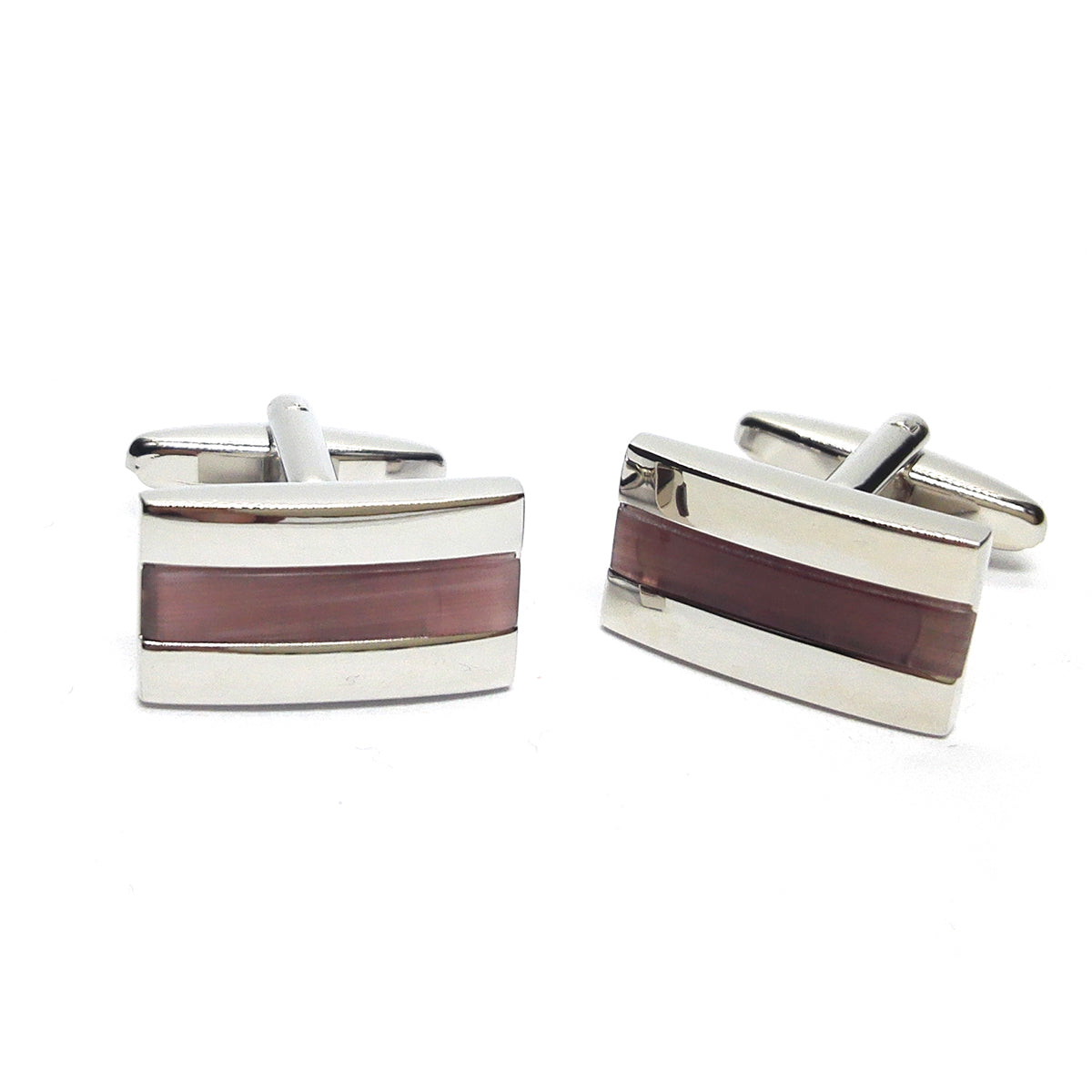 Purple Stripe Classic Cufflinks | Ashton and Finch