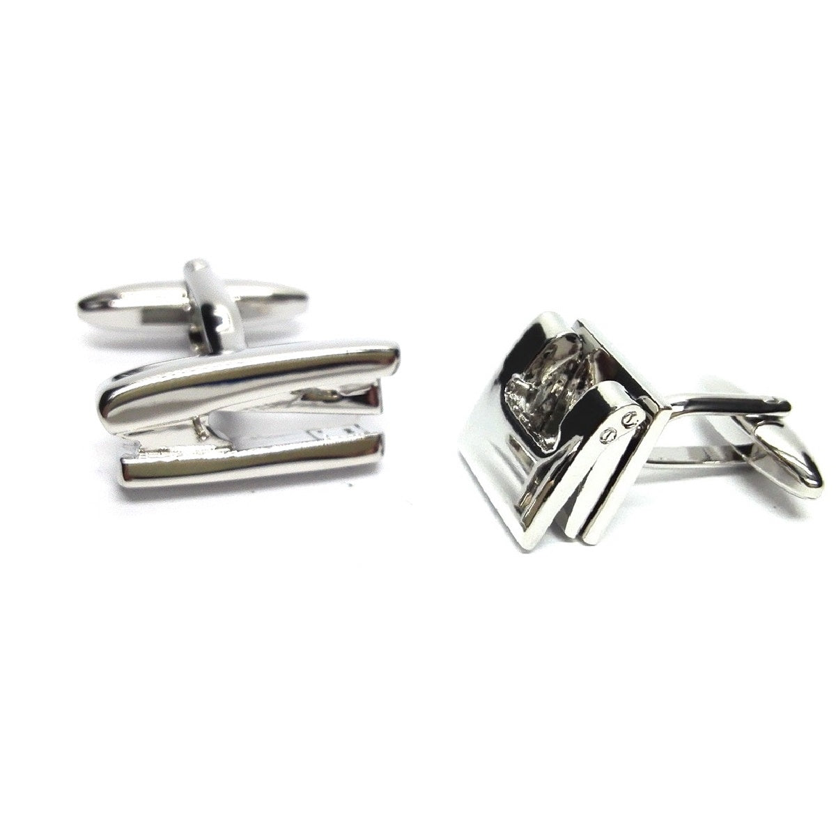 Office Stapler & Hole Punch mixed pair of cufflinks | Ashton and Finch