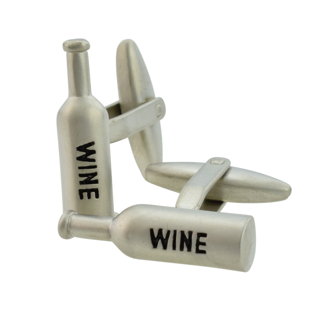 Vino Wine Bottle Drinkers Cufflinks | Ashton and Finch