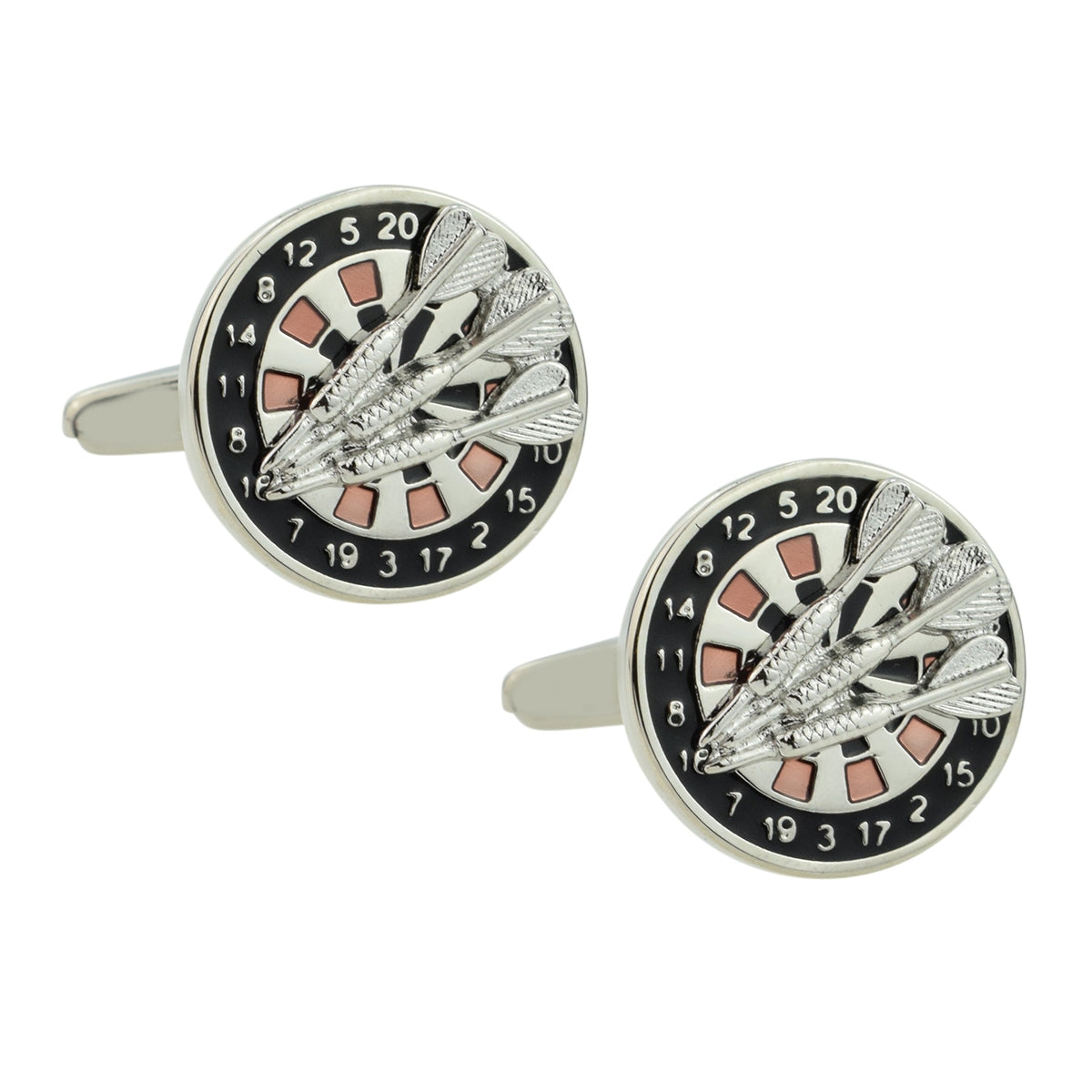 Dartboard & Darts Sport Cufflinks | Ashton and Finch