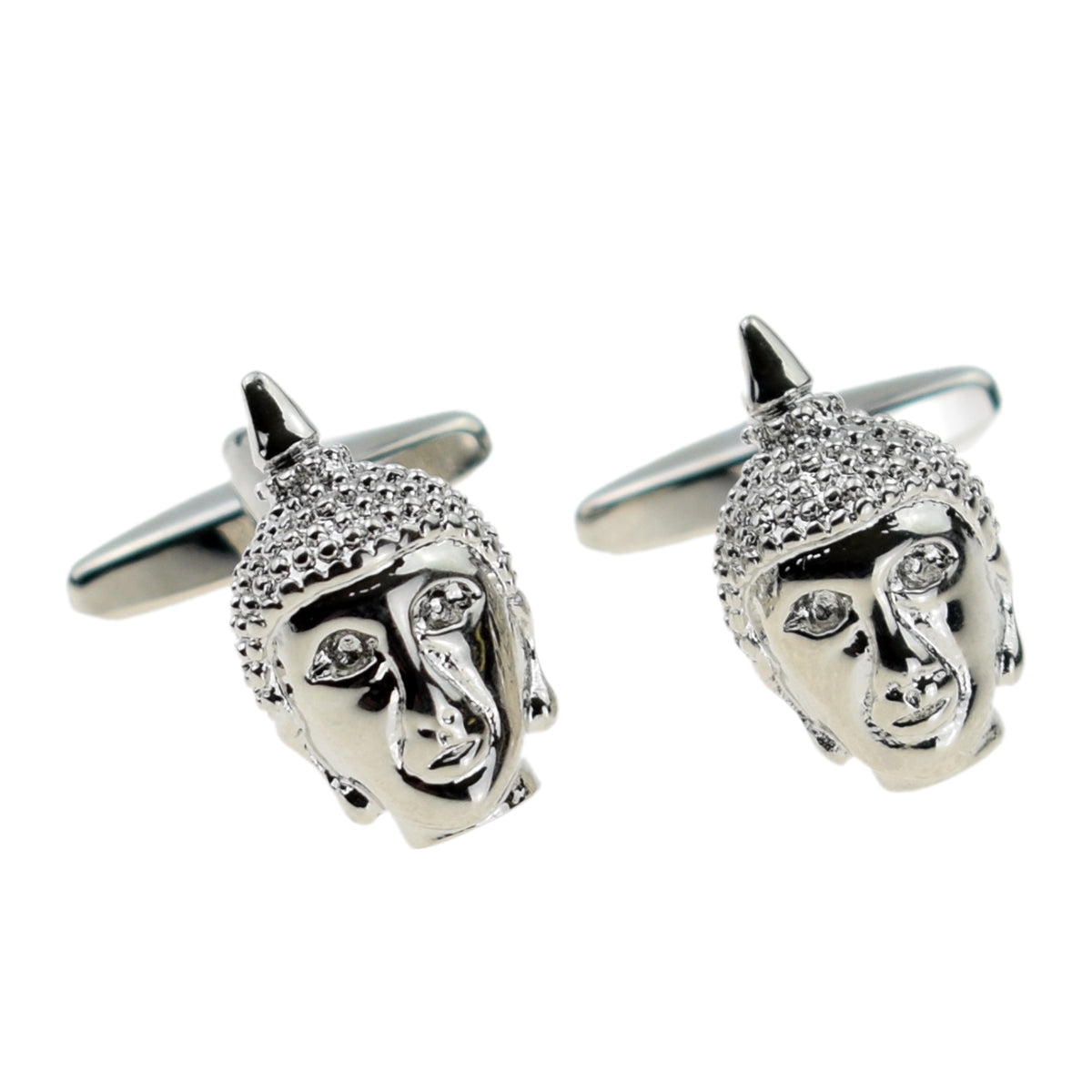 Buddhas Head Religion Cufflinks | Ashton and Finch