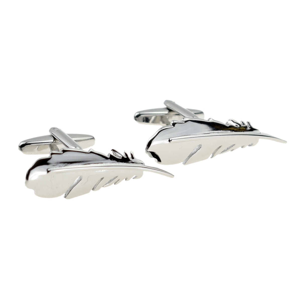 Birds Feather Cufflinks | Ashton and Finch