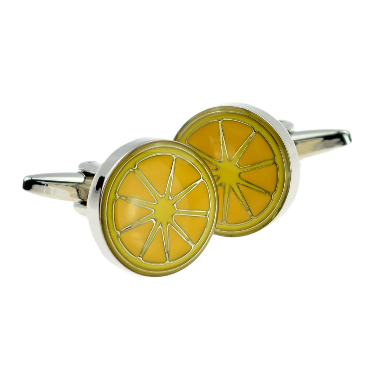 Orange Segment Cufflinks | Ashton and Finch