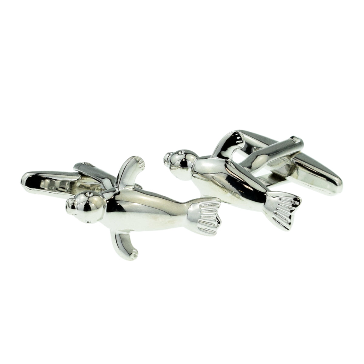 Swimming Seal Cufflinks | Ashton and Finch