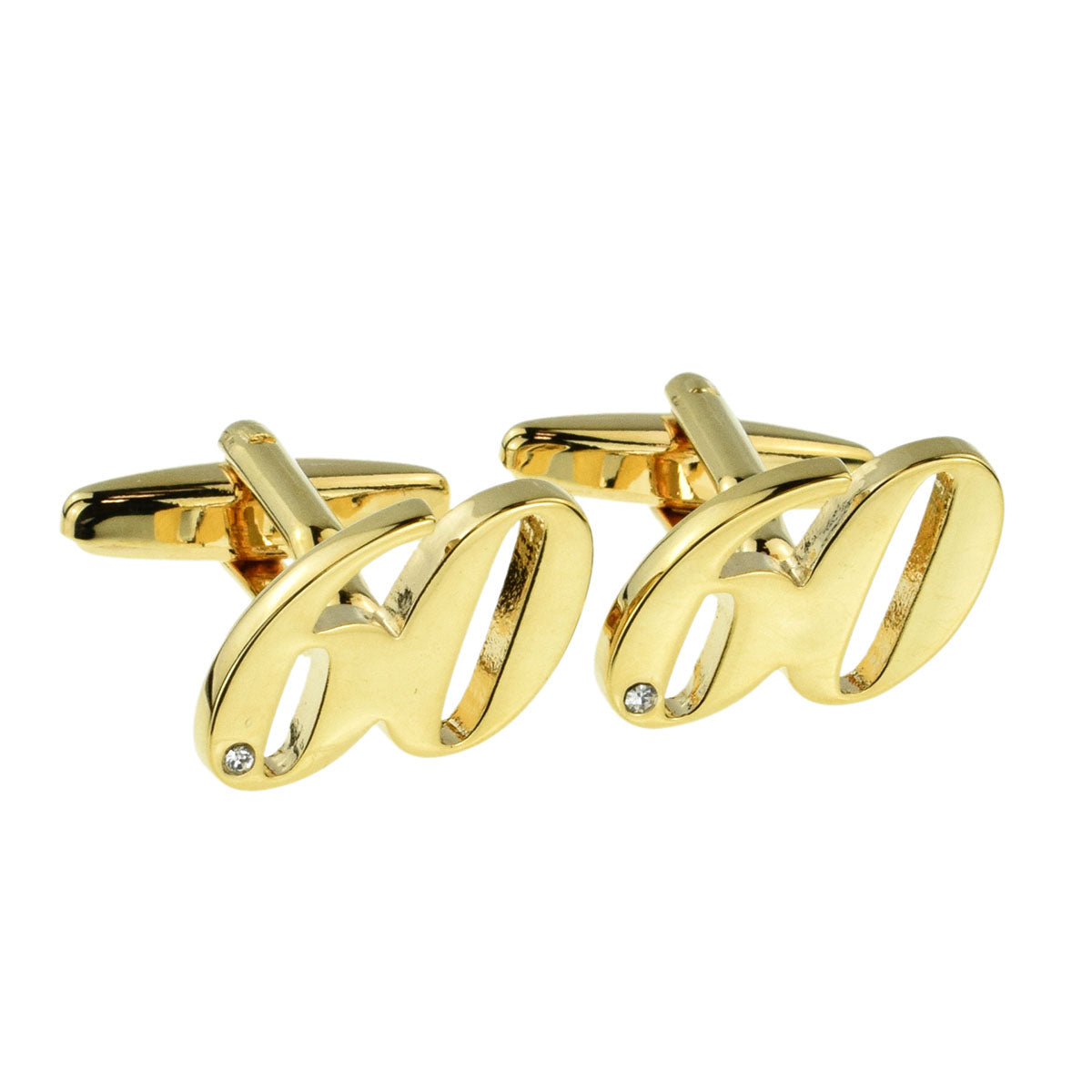 Gold Plated Age 60 or 60th Anniversary Cufflinks | Ashton and Finch