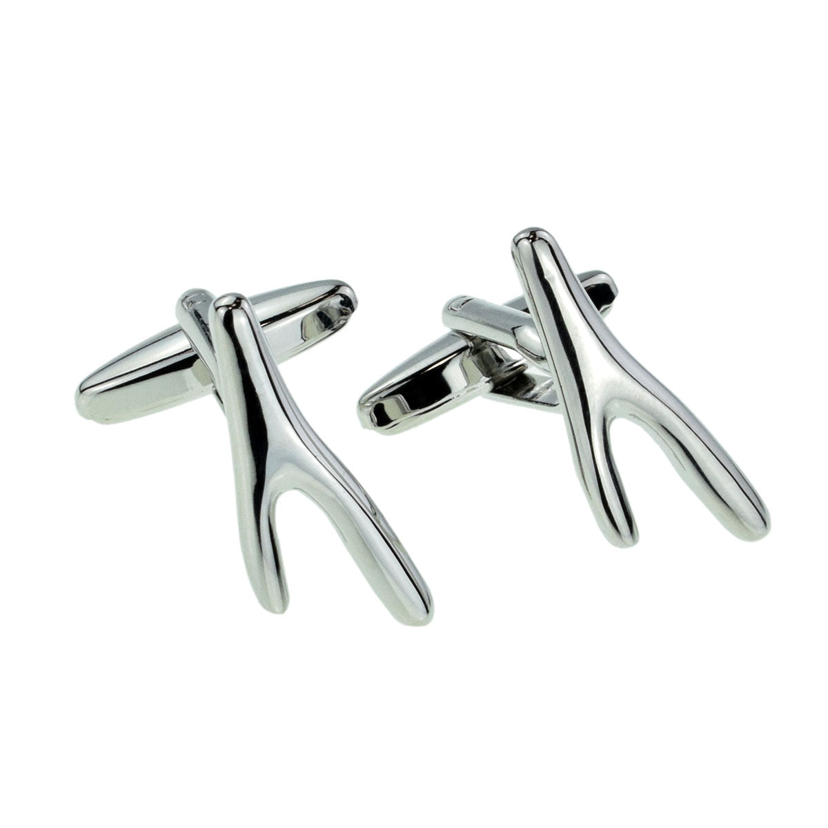 Make a Wish Wishbone Cufflinks | Ashton and Finch
